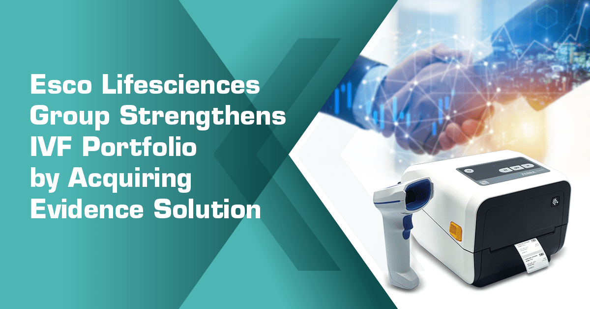 Esco Lifesciences Group Strengthens IVF Portfolio by Acquiring Evidence Solution